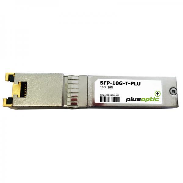 Plusoptic SFP-10G-T-PLU modulo del ricetrasmettitore di rete Rame 10000 Mbit/s SFP+ (PlusOptic 10G, Copper SFP+, 30M Transceiver)