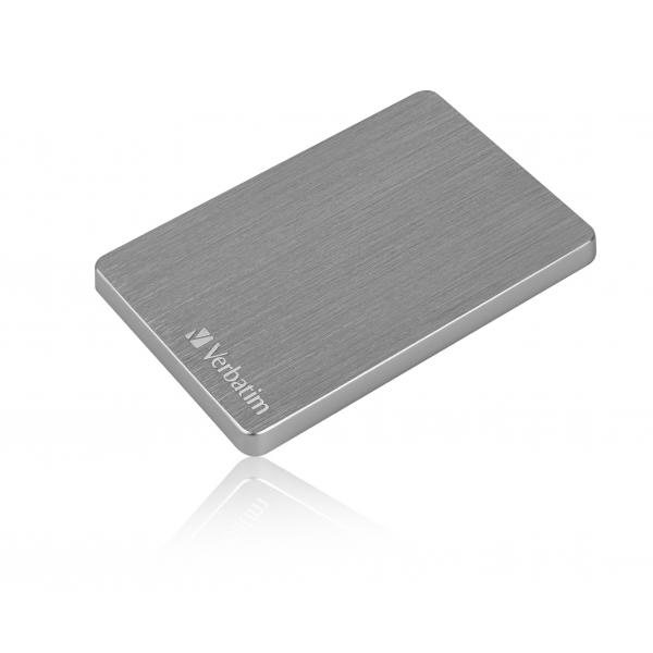 Verbatim Disco rigido portatile Store 'n' Go ALU Slim da 1 TB Grigio Siderale (Verbatim Slim 2.5? HDD 1TB HDD USB 3.2 GEN1 1TB SpaceGREY)