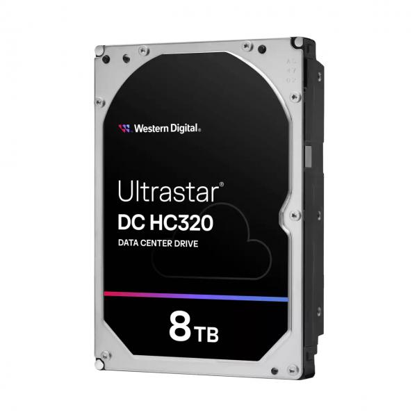 Western Digital Ultrastar DC HC320 disco rigido interno 8 TB 7200 Giri/min 256 MB 3.5 SAS (WD HD3.5 SAS3 8TB HUS728T8TAL5204/512e [Di])