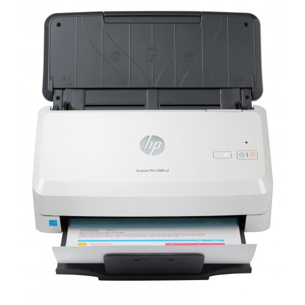 HP ScanJet Pro 2000 s2 Scanner a foglio 600 x 600 DPI A4 Nero, Bianco (Scanjet Pro 2000 S2 - Sheet-Feed Scanner Sheet-Fed - Scanner 600 X 600 Dpi A4 Black, White - Warranty: 12M)
