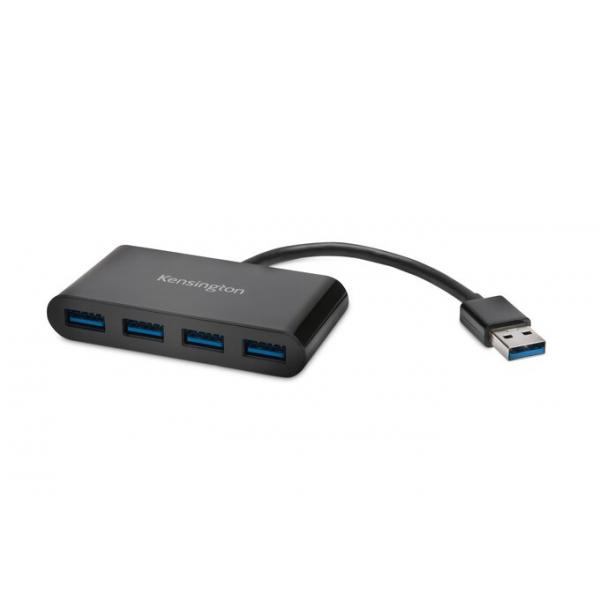 Kensington Hub a 4 porte USB 3.0 UH4000 - Nero (USB 3.0 4-PORT HUB - .)