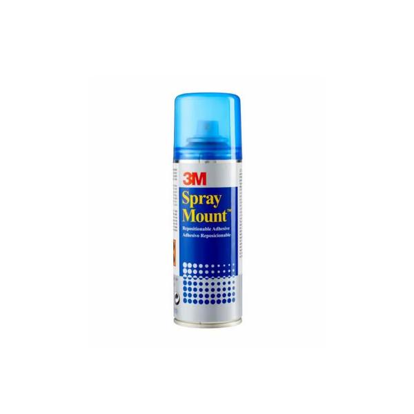 3M 7000116723 adesivo da cancelleria (3Mâ?¢ SprayMountâ?¢ Adhesive Spray 200 ml 1 Can/Pack)
