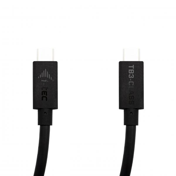 i-tec Thunderbolt 3 – Class Cable, 40 Gbps, 100W Power Delivery, USB-C Compatible, 150cm (i-tec TB 3 Cable,100W PD,150cm TB3CBL150CM)