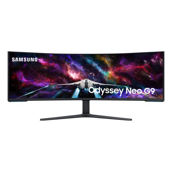 Samsung S57CG952NU Monitor PC 144,8 cm [57] 7680 x 2160 Pixel LED Nero (SAMSUNG 57IN NEO G9 GAME MONITOR)