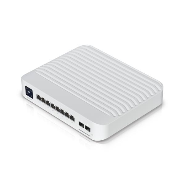 Ubiquiti UniFi USW-PRO-8-POE switch di rete Gestito L2/L3 Gigabit Ethernet [10/100/1000] Supporto Power over Ethernet [PoE] 1U Bianco (Ubiquiti An 8-port Layer 3 switch)