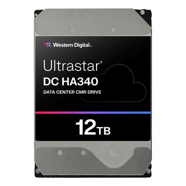 Western Digital Ultrastar DC HA340 disco rigido interno 12 TB 7200 Giri/min 512 MB 3.5 SATA (WD HD3.5 SATA3-Raid 12TB WUS721212BLE6L4 [Di])
