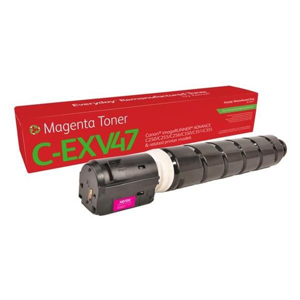 Toner rigenerato Everyday™ di Xerox Magenta compatibile con Canon C-EXV47 [8518B002], Capacità standard (Everyday - magenta - kompatibel - Genp)