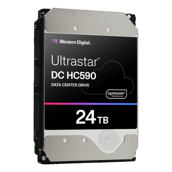 Western Digital DC HC590 disco rigido interno 24 TB 7200 Giri/min 3.5 SAS (WD - 24 TB)
