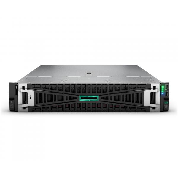 HPE ProLiant DL385 Gen11 9124 3.0GHz 16c 64GB-R 8SFF MR408i-o 2x480GB SATA SSD 2x1000W PS EU Server (DL385 G11 9124 64G 8SFF E-STOCK - HPE SMART CHOICE)