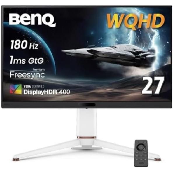 BenQ EX271Q MOBIUZ Monitor PC 68,6 cm [27] 2560 x 1440 Pixel Quad HD LED Nero, Bianco (BenQ)