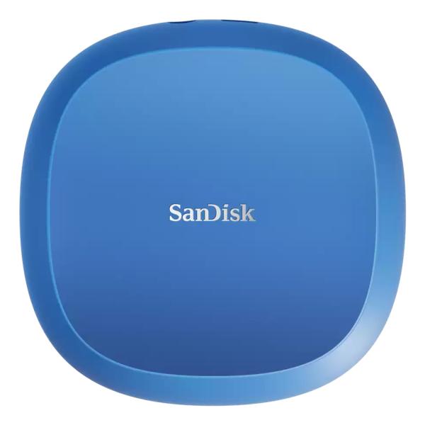 SanDisk SDSSDT40C-4T00-E25 unità esterna a stato solido 4 TB USB tipo-C 3.2 Gen 2 [3.1 Gen 2] Blu (SanDisk Creator DESK DRIVE - SSD - 4 TB - external [desktop] - USB 3.2 Gen 2 [USB-C connector] - blu