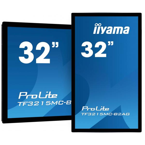 iiyama ProLite TF3215MC-B2AG Monitor PC 80 cm [31.5] 1920 x 1080 Pixel Full HD LED Touch screen Chiosco Nero (iiyama ProLite TF3215MC-B2AG computer monitor 80 cm [31.5')