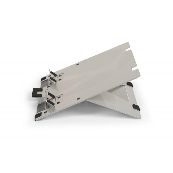 BakkerElkhuizen FlexTop 270 Supporto per computer portatile Grigio 40,6 cm [16] (The BakkerElkhuizen FlexTop2 Laptop stand is a lightweight [Just 320g]; compact and collapsible laptop stand [just 4mm