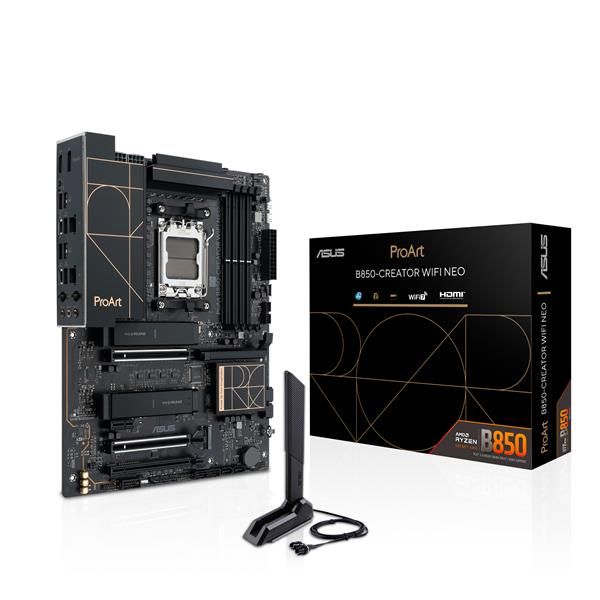 ASUS PROART B850-CREATOR WIFI NEO AMD B850 Socket AM5 ATX (ASUS ProArt B850-CREATOR WIFI NEO AM5 Motherboard)