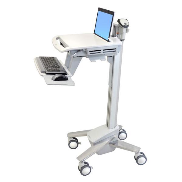 Ergotron StyleView EMR Laptop Cart, SV40 Alluminio, Grigio, Bianco Computer portatile Carrello multimediale (SV40 NB NON-POWER CART - STYLEVIEW 17.3IN 8.2KG)