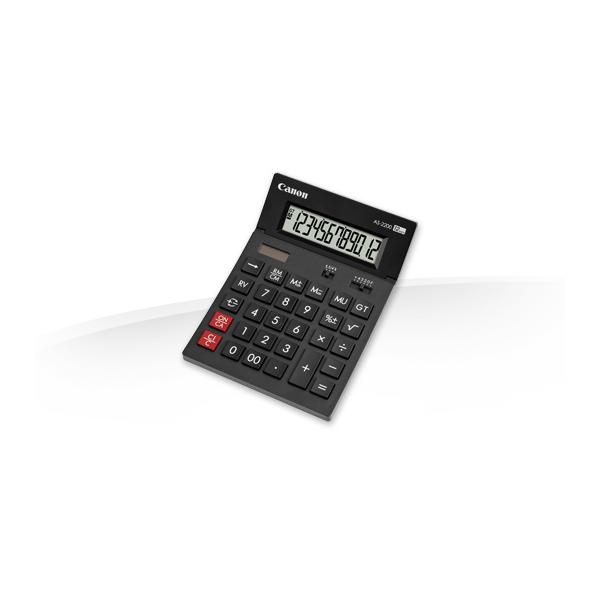 Canon AS-2200 calcolatrice Desktop Calcolatrice con display Nero (AS-2200 CALCULATOR - .)