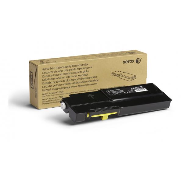 Xerox Cartuccia toner Giallo a Altissima capacità da 8000 Pagine per Stampante a colori ® VersaLink® C400/multifunzione a colori ® VersaLink® C405 [106R03529] (OEM Xerox 106R03529 C400EHY Yellow 8000