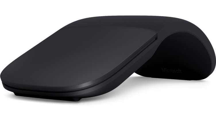 Microsoft Surface Arc mouse Viaggio Ambidestro Bluetooth BlueTrack 1800 DPI (ARC TOUCH BLUETOOTH BLK)