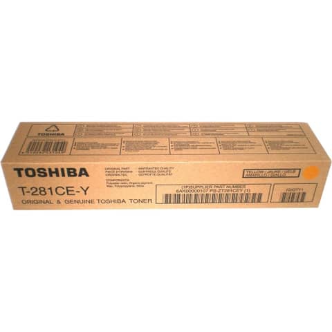 Toner T-281CE-EY Toshiba giallo 6AK00000107
