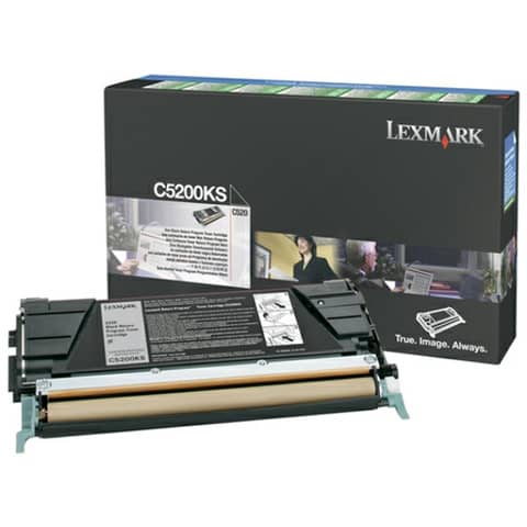 Toner return program Lexmark nero C5200KS