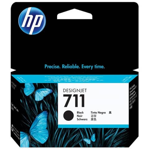 Cartuccia inkjet 711 HP nero CZ129A