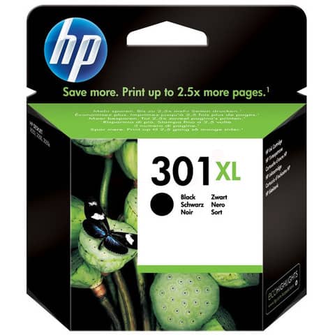 Cartuccia inkjet alta capacita' 301XL HP nero CH563EE