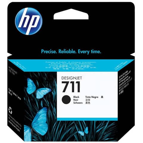 Cartuccia inkjet 711 HP nero CZ133A