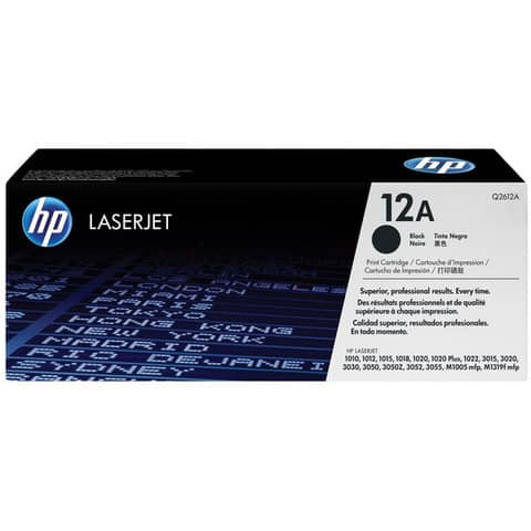 Toner 12A HP nero Q2612A