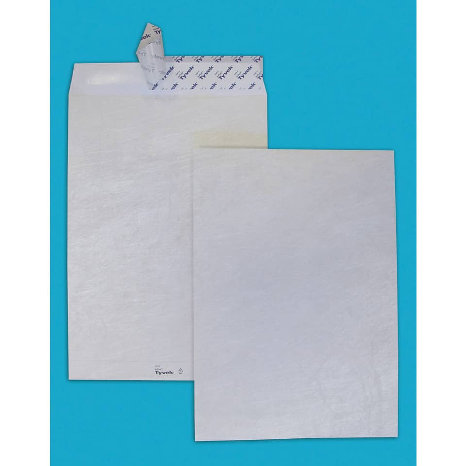 Buste a sacco con strip Tyvek Postyvek 55 g/m² bianco 25x35,3 cm conf. 100 pezzi - 0754 - Image 3