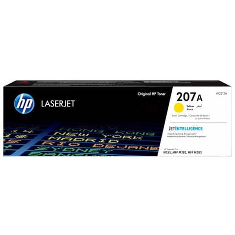 Toner HP 207A giallo W2212A
