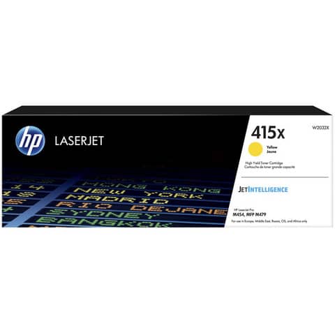 Toner 415X HP giallo W2032X
