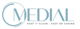 Contenitore mobile a pedale Medial Contiplast 120L in PP bianco 102534 - Image 6