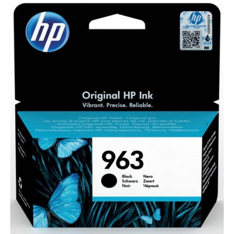Cartuccia Inkjet HP 963 nero 3JA26AE-BGX