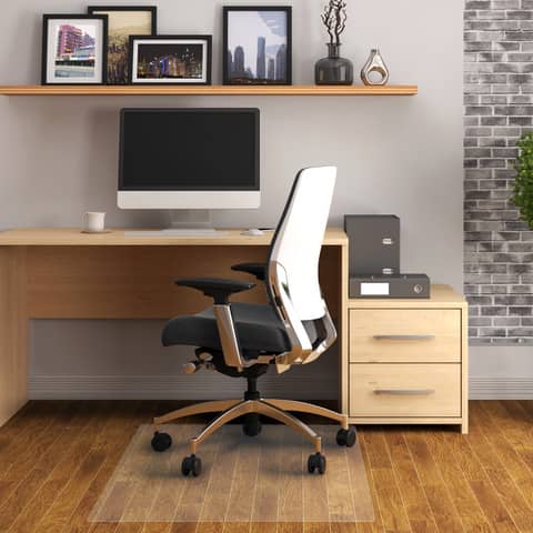 Tappeto protettivo Floortex CLEARTEX® AdvantageMat 120x90 cm - pavimenti duri trasparente - FRC129225EV