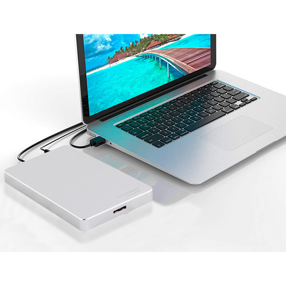 Hard disk esterno Q-Connect USB 3.0 - 2 TB - KF18084 - Image 3