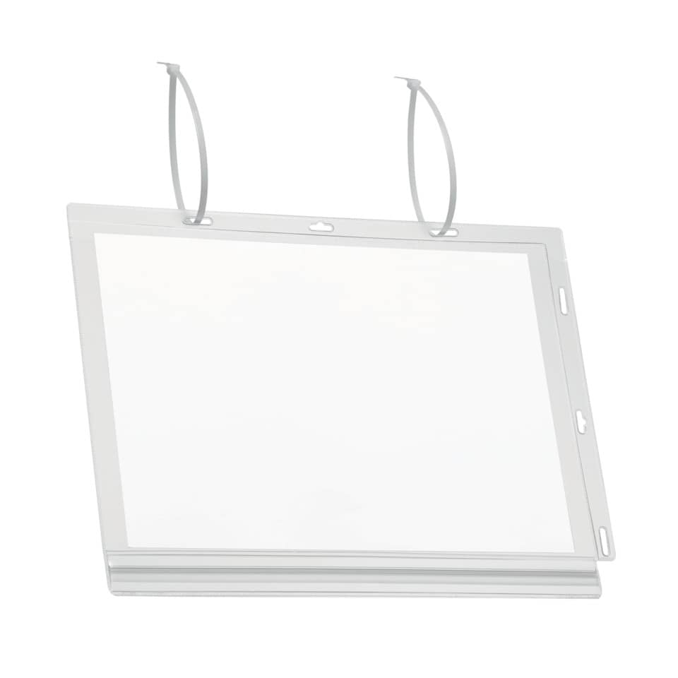 Buste impermeabili con fascette DURABLE A4 trasparenti - conf. 5 pezzi - 5027-19 - Image 4