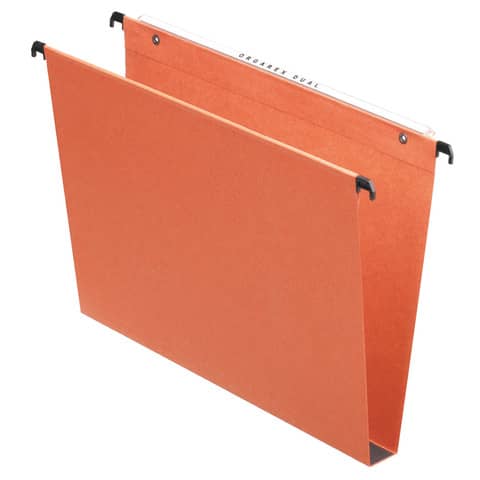 Cartelle sospese Esselte ORGAREX KORI VERTICAL 39 cm conf. da 50 pezzi fondo U - 10403