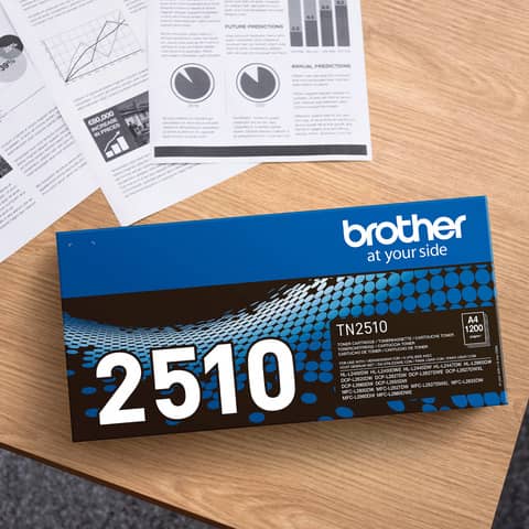 Toner Brother 2510 nero TN2510