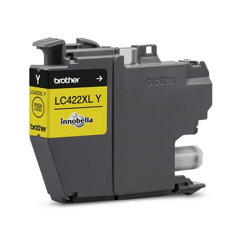 Cartuccia Brother giallo LC422XLY