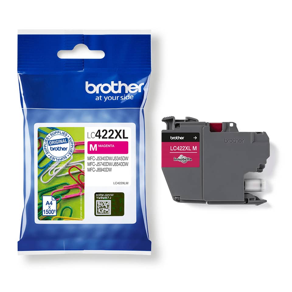 Cartuccia Brother magenta LC422XLM - Image 4