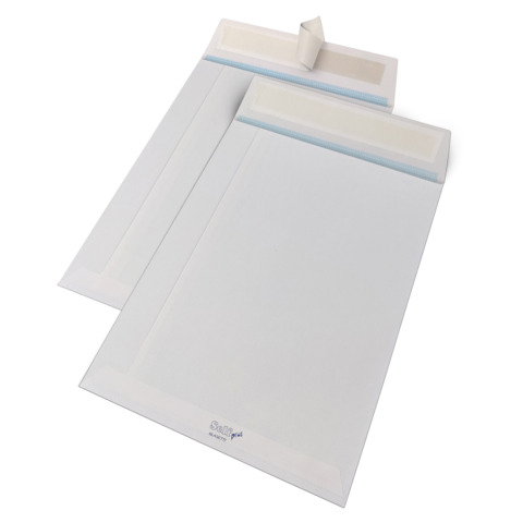 Buste a sacco Blasetti Self 100 g/m² bianco - 23x33 cm - conf. 500 pz - 0633