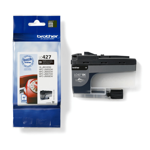 Cartuccia Brother LC427 nero - LC427BK