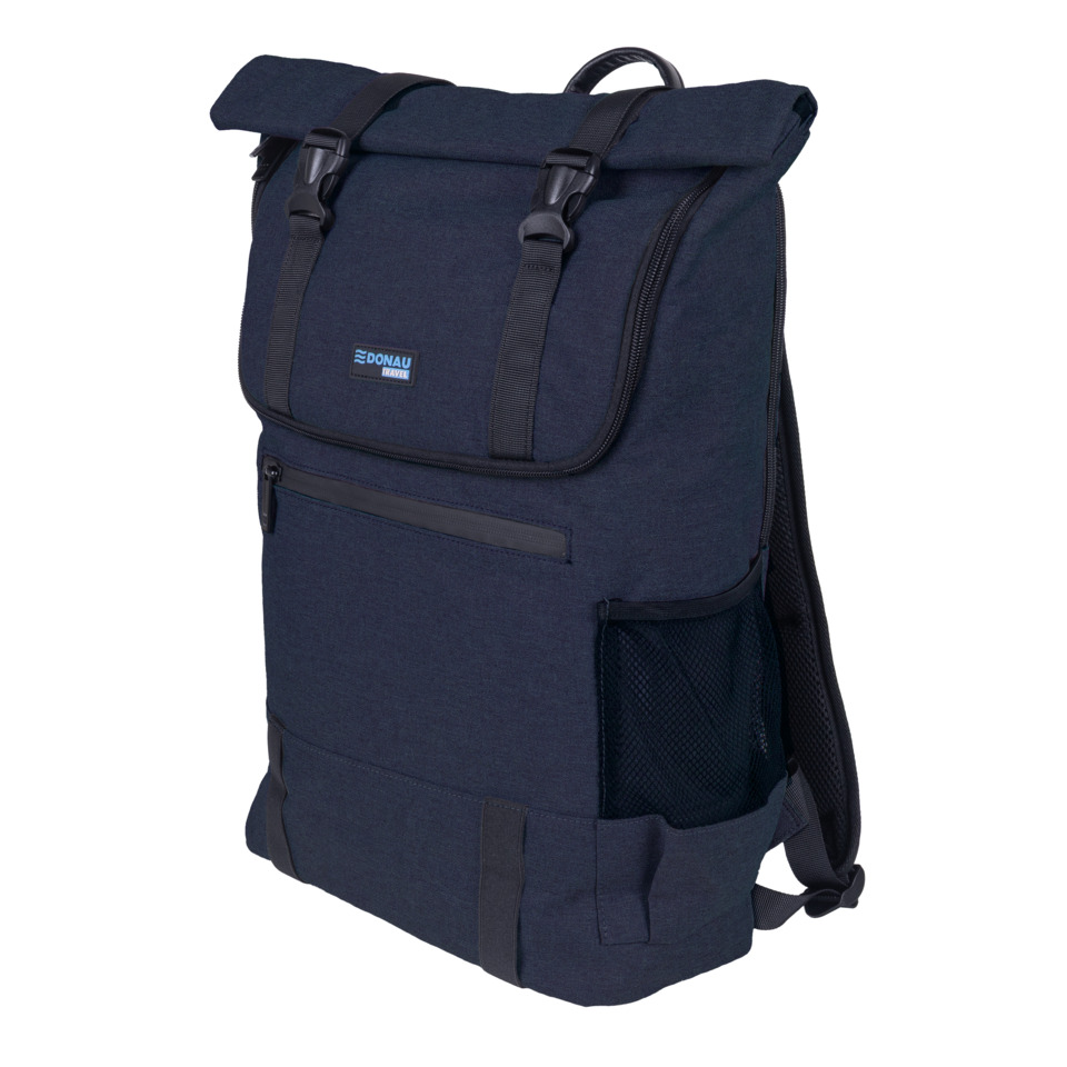 Zaino per laptop Donau Travel modello London - fino a 15,6'' - 18 L colore blu navy - 11571141-03 - Image 4