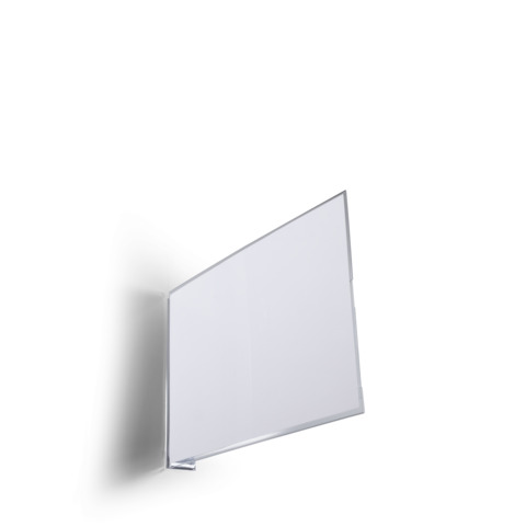 Cartello da corsia a bandiera magnetico A5 orizzontale trasparente Durable - conf. 10 pz - 1873-19