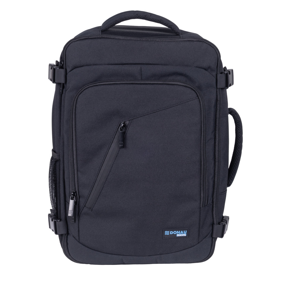 Zaino per laptop Donau Travel modello Warsaw - porta USB integrata - fino a 15,6'' - 23 L colore nero - 11571341-05 - Image 4