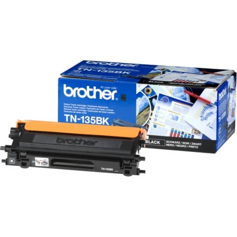 Toner alta resa 135 Brother nero TN-135BK