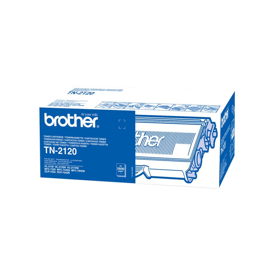 Toner alta resa 2100 Brother nero TN-2120 - Image 3