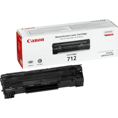 Toner CRG 712 Canon nero 1870B002