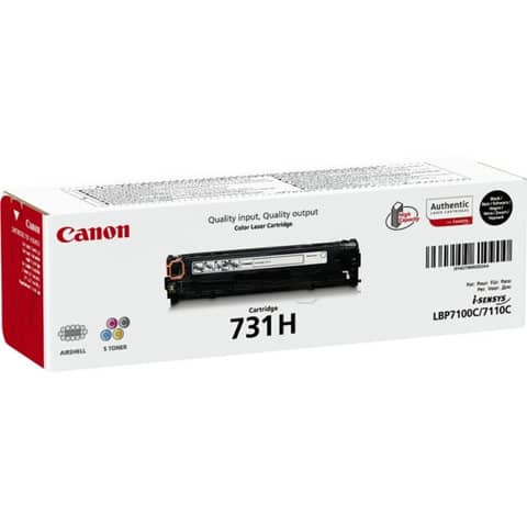 Toner alta resa 731H Canon nero 6273B002