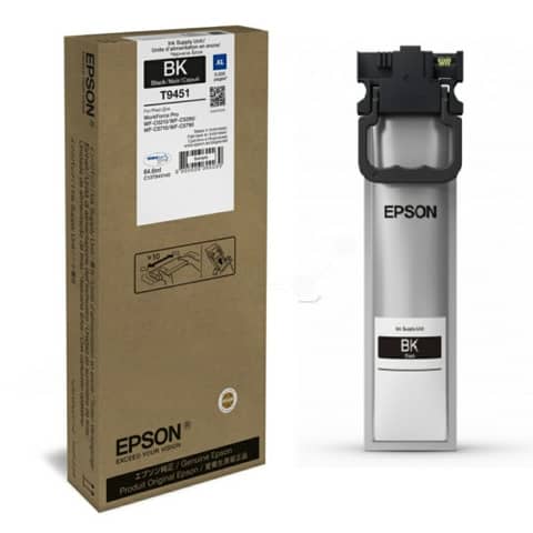 Cartuccia inkjet alta capacità T9451 Epson nero C13T945140